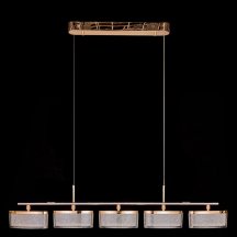 Подвесная люстра Indiana LE7910/5L Gold