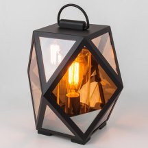 Уличный светильник Elektrostandard Ambra 35133/S черный a056234