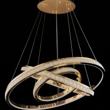 Подвесная люстра Aida LE7707/800-3K Gold