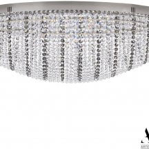 Элитная потолочная люстра APL LED Sicilia SH508.2.80.R.Ni.4000.Clear.731