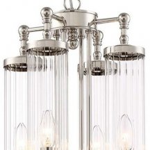 Подвесная люстра DeLight Collection Regis BC404-4 nickel