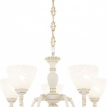 Элитная подвесная люстра Arte Milano AM343837 347837/5 WT+G