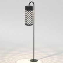 Садово-парковый светодиодный светильник Elektrostandard Ombra 35179/S черный a067899