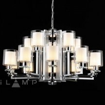 Подвесная люстра King RM6201-10+5 CR+CL