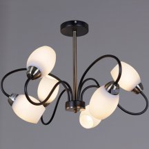 Подвесная люстра Reluce 01270-0.3-06B BK+AB