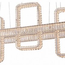 Подвесной светодиодный светильник Newport 8233+1/S chrome М0064705