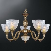 Элитная подвесная люстра Reccagni Angelo 6352 L 6352/5