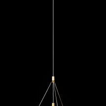 Подвесной светильник Chantale LE3027/1S GD/YE