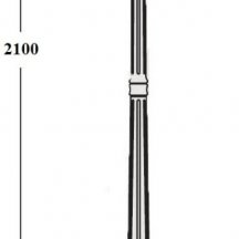 Наземный фонарь Oasis Light PORTO 86109B Gb