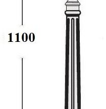Наземный фонарь Oasis Light PORTO 86107 Gb