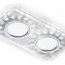 Встраиваемый светодиодный светильник Ambrella light Led S234/2 W/CH/WH