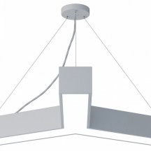 Подвесной светодиодный светильник Geometria ЭРА Igrek SPO-142-W-40K-044 44Вт 4000К белый Б0050568