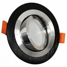 Встраиваемый светильник Lumina Deco Duka LDC 8062-D90 BK+SL