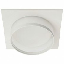 Светильник встраиваемый Feron DL501 потолочный GX53 белый квадрат 51087