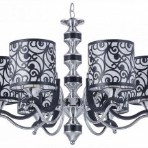 Подвесная люстра Arte Milano Florentia-4957 304957/6 Bk/Ni