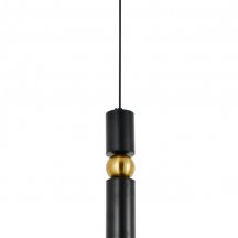 Подвесной светильник  AM498 black + bronzing