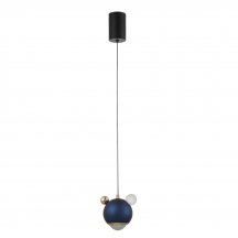 Подвесной светодиодный светильник Crystal Lux Amigo SP Led Blue