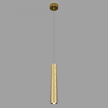 Подвесной светодиодный светильник Elektrostandard Bong 50214/1 Led золото a055667