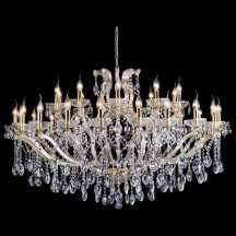 Люстра для натяжного потолка Crystal Lux Hollywood Hollywood SP20+10 Gold