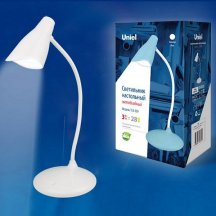 Настольная лампа (UL-00004141) Uniel TLD-559 Ivory/LED/280Lm/5000K/Dimmer с регулятором света