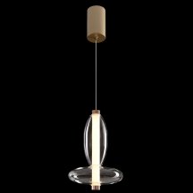 Подвесной светодиодный светильник Crystal Lux Quasar SP7W Led Transparent