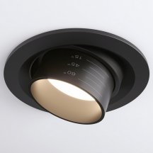 Встраиваемый светодиодный светильник Elektrostandard 9920 LED 15W 4200K черный a052478
