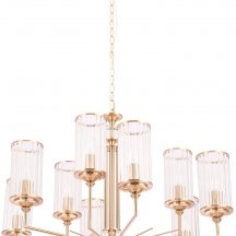 Подвесная люстра Crystal Lux Gloria SP9 Brass