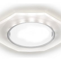 Точечный светильник в спальню Ambrella light  g216 CH/WH