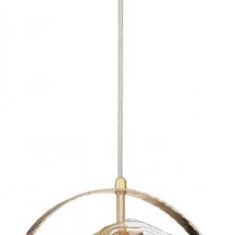 Подвесной светильник DeLight Collection Cowley P60669-1 gold/clear