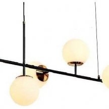 Подвесной светильник iLamp Golden 9136P/6 BK-WH