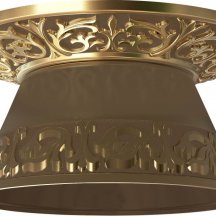 Точечный светильник Fede Round II FD1101RPB