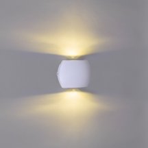 Уличный настенный светильник Reluce 86008-9.2-002TLB LED2*3W WT