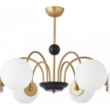 Элитная потолочная люстра Arte Milano Napoli 312066/D850/6 BS/BK
