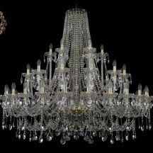 Люстра для натяжных потолков ArtClassic 11.25 11.25.24+12+6.530.Gd.Sp