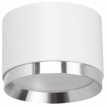 Светильник потолочный Feron Barrel DUET HL459  12W, 230V,GX53, белый + хром IP20