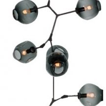 Подвесная люстра DeLight Collection Bubble KG0579P-10 smoky