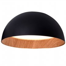 Потолочный светильник 020 C0207-500A black/wood