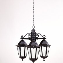 Уличный светильник подвесной Oasis Light PETERSBURG M 79870M/3 Bl