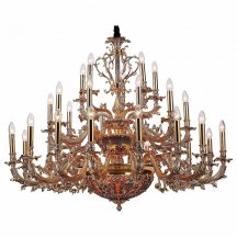 Подвесная люстра Lucia Tucci Firenze 1780.30.3 Antique Gold из Италии