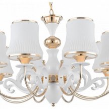 Подвесная люстра Florentia-1097 301097/8 Wh/Gd