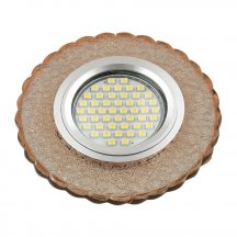 Встраиваемый светильник Fametto Luciole DLS-L140 Gu5.3 Glassy/Tea