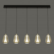 Подвесной светильник DeLight Collection MD24001011 MD24001011-5B brass/champagne