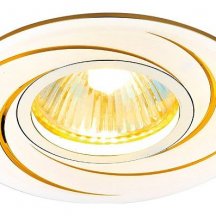 Накладной точечный светильник Ambrella light Алюминий С Узором A506 AL/G