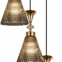 Люстра для натяжного потолка Reluce  02005-0.9-03 Smoke