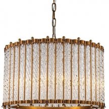 Подвесная люстра Tiziano KG0907P-4 brass