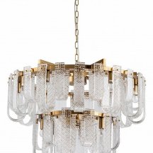 Подвесная люстра Indigo Brina 12027/18P Brass