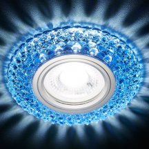 Точечный светильник Ambrella light Декоративные Кристалл Лайт S291 BL