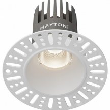 Встраиваемый светильник Maytoni Technical Dip DL124-10W-4K-TRS-W