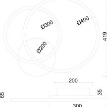 Потолочная люстра Arte Lamp Marsic A2211PL-48WH