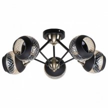 Потолочная люстра Imex MD.51851-5-S-BK+AB